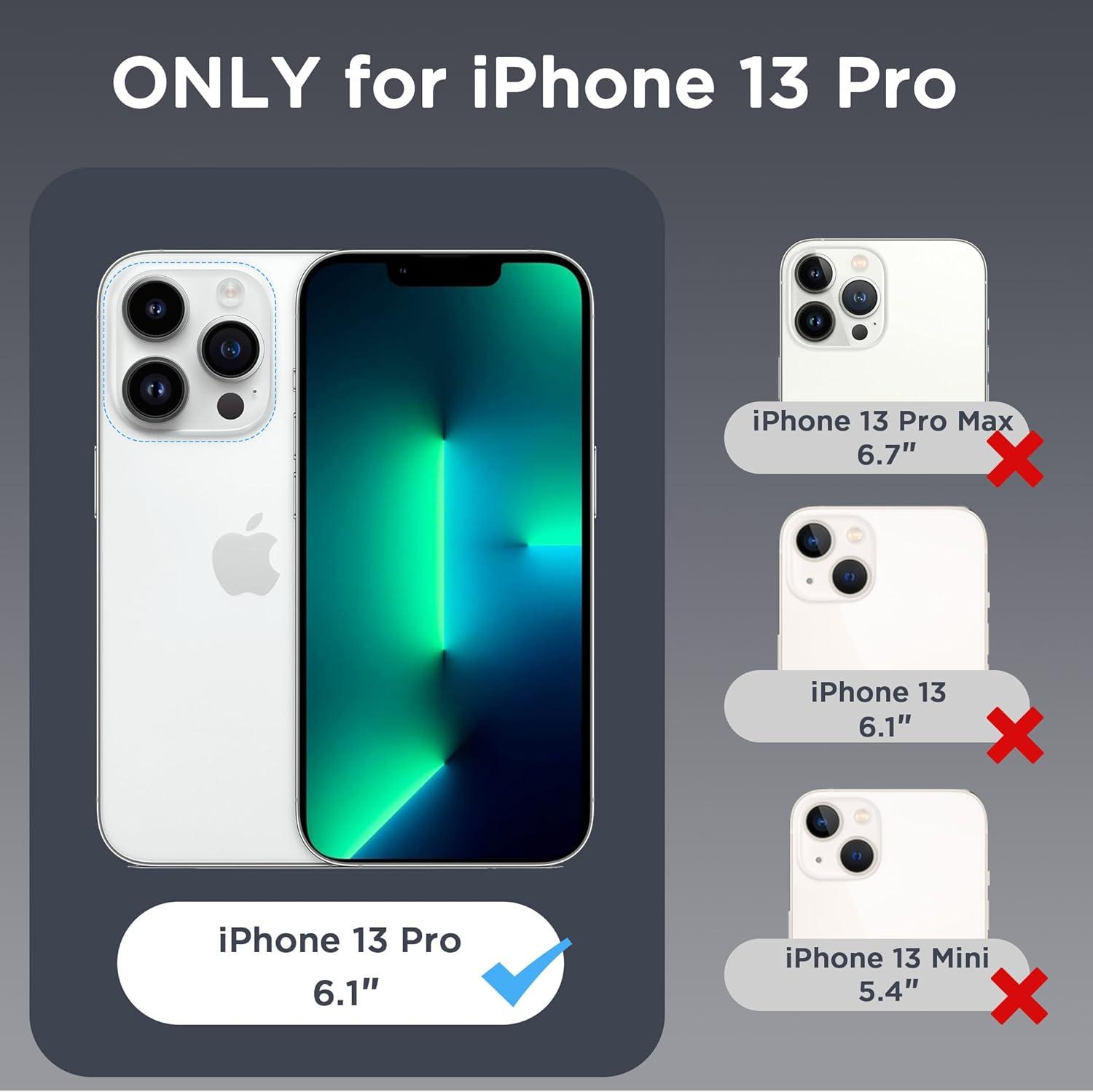 imageCACOE Magnetic Case for iPhone 13 ampamp iPhone 14 61 inchCompatible with MagSafe ampamp Magnetic Car Phone MountNot Yellowing AntiScratch ClearDark Purple