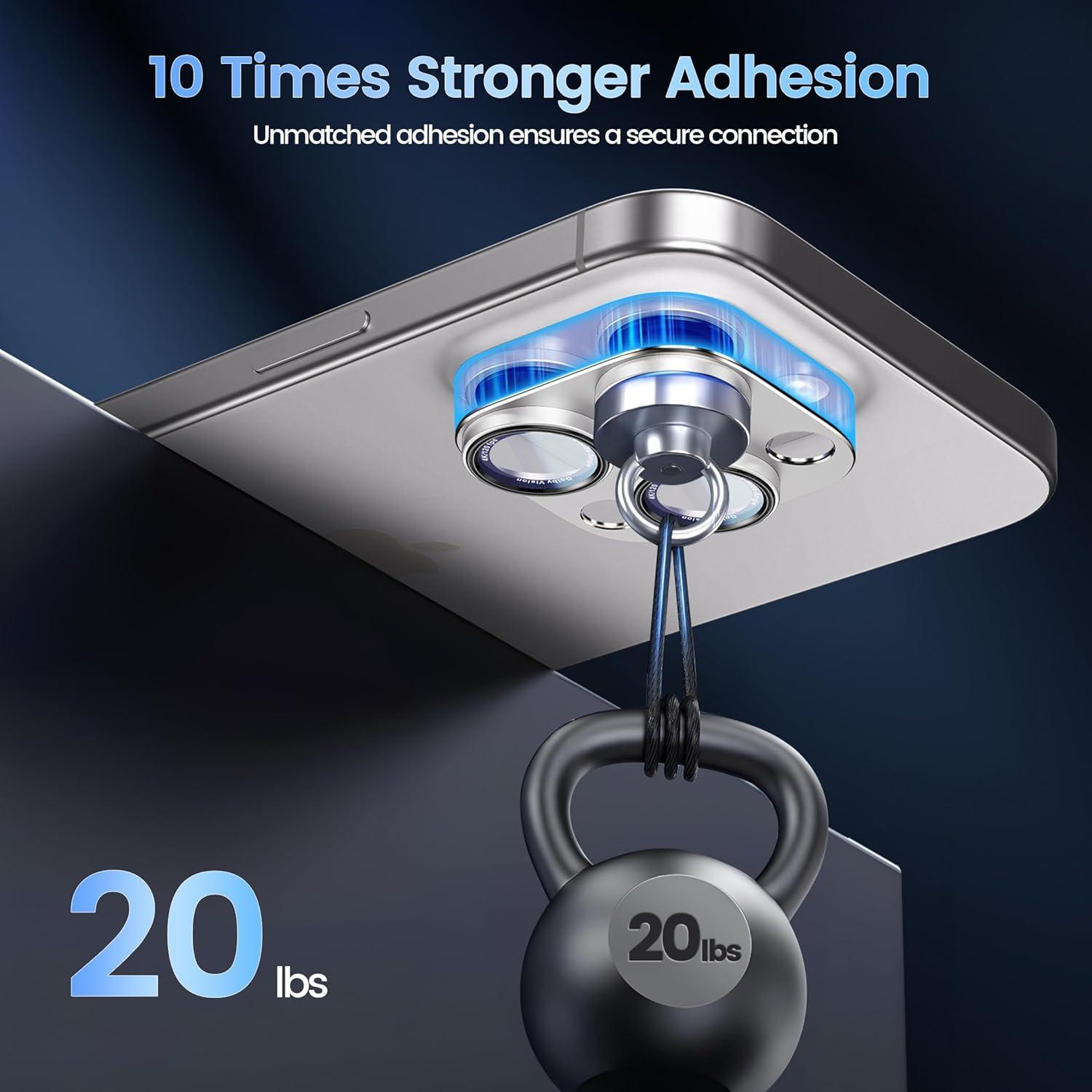 imageCACOE for iPhone 14 Pro14 Pro Max16 Pro16 Pro Max Camera Lens Protector Metal Frame Tempered Glass Cover AntiScratch DropProofStrongAdhesion Camera Screen CoverBlackWhite