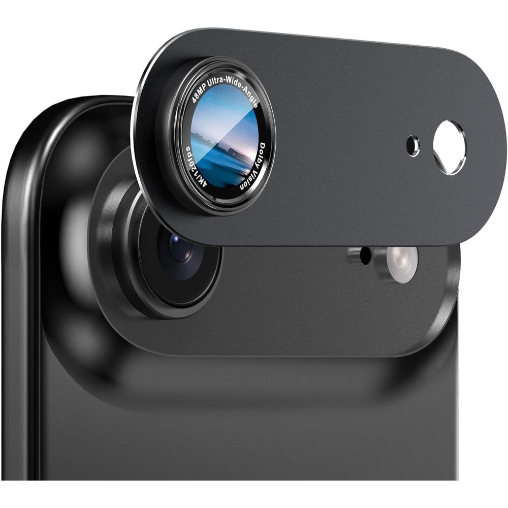 imageCACOE for iPhone 14 Pro14 Pro Max16 Pro16 Pro Max Camera Lens Protector Metal Frame Tempered Glass Cover AntiScratch DropProofStrongAdhesion Camera Screen CoverBlackDark Black