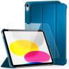 CACOE Case for iPad A16 11th/10th Generation(2025/2022) with Screen Protector 11/10.9 inch – Full Protective Tablet Cover for iPad 11/10 Gen, Peacock Blue