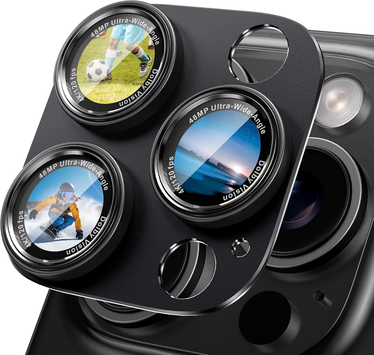 image:imageCACOE Magnetic Case Camera Lens Protector for iPhone 14 Pro Max