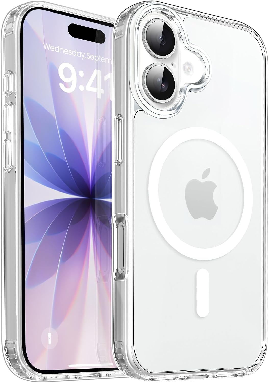 image:imageCACOE Magnetic Case for iPhone 15 61 inch ClearClear
