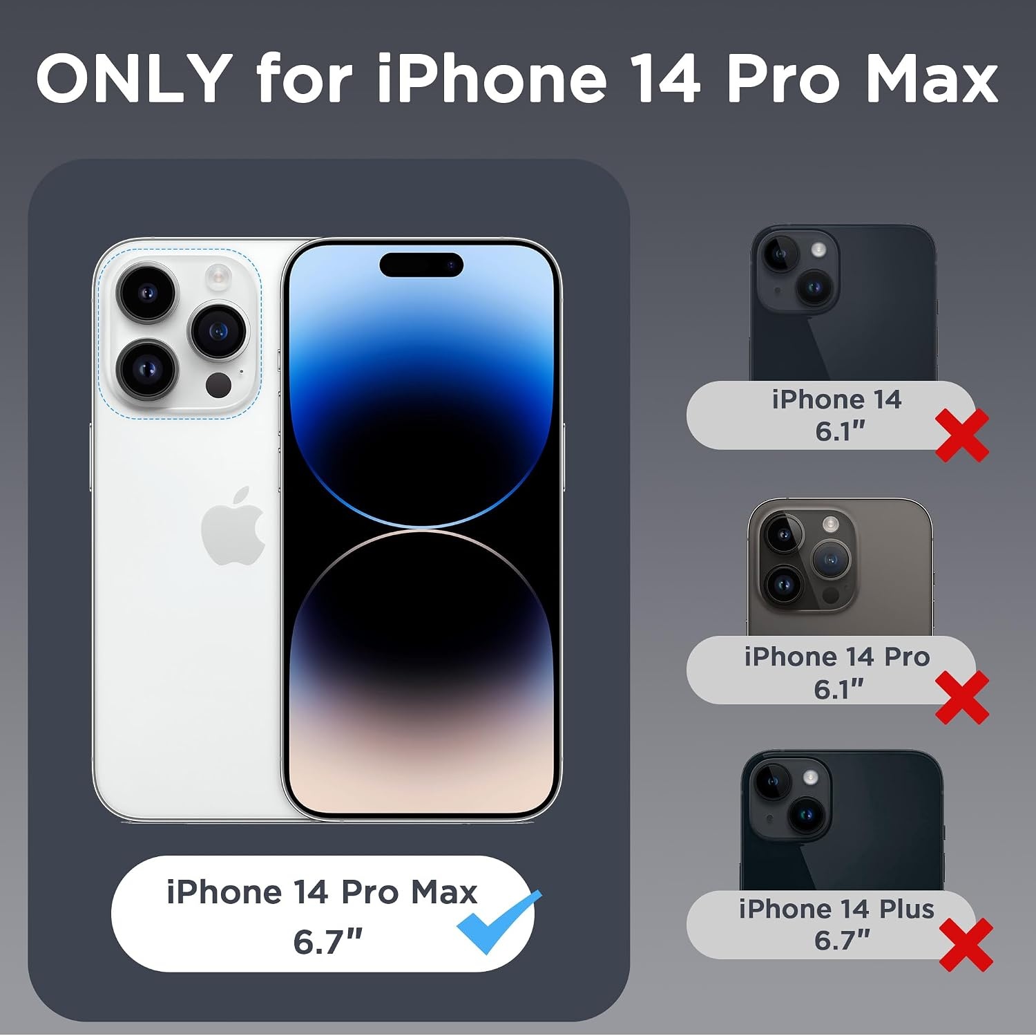 image:imageCACOE Magnetic Case for iPhone 15 61 inch ClearClear