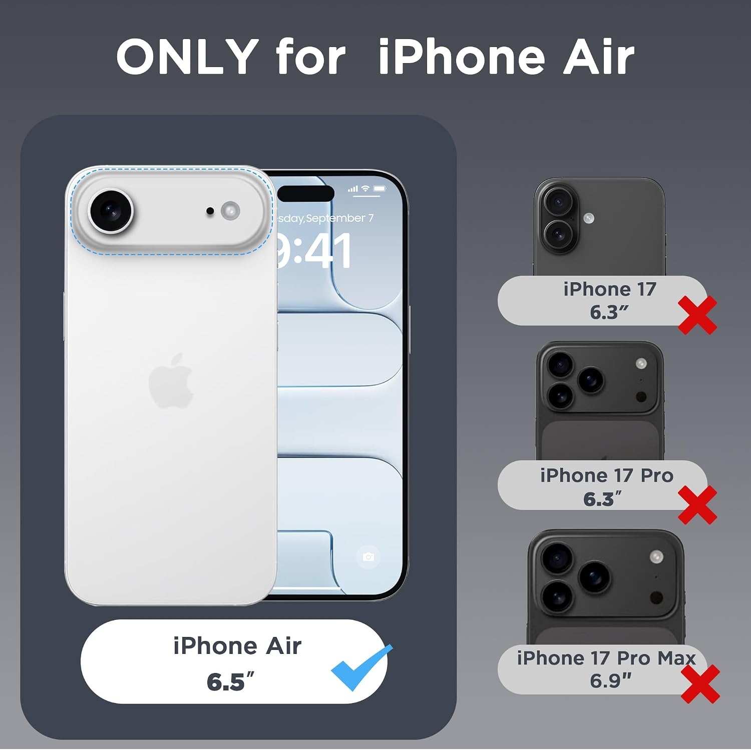 image:imageCACOE Magnetic Case for iPhone 15 61 inch ClearClear