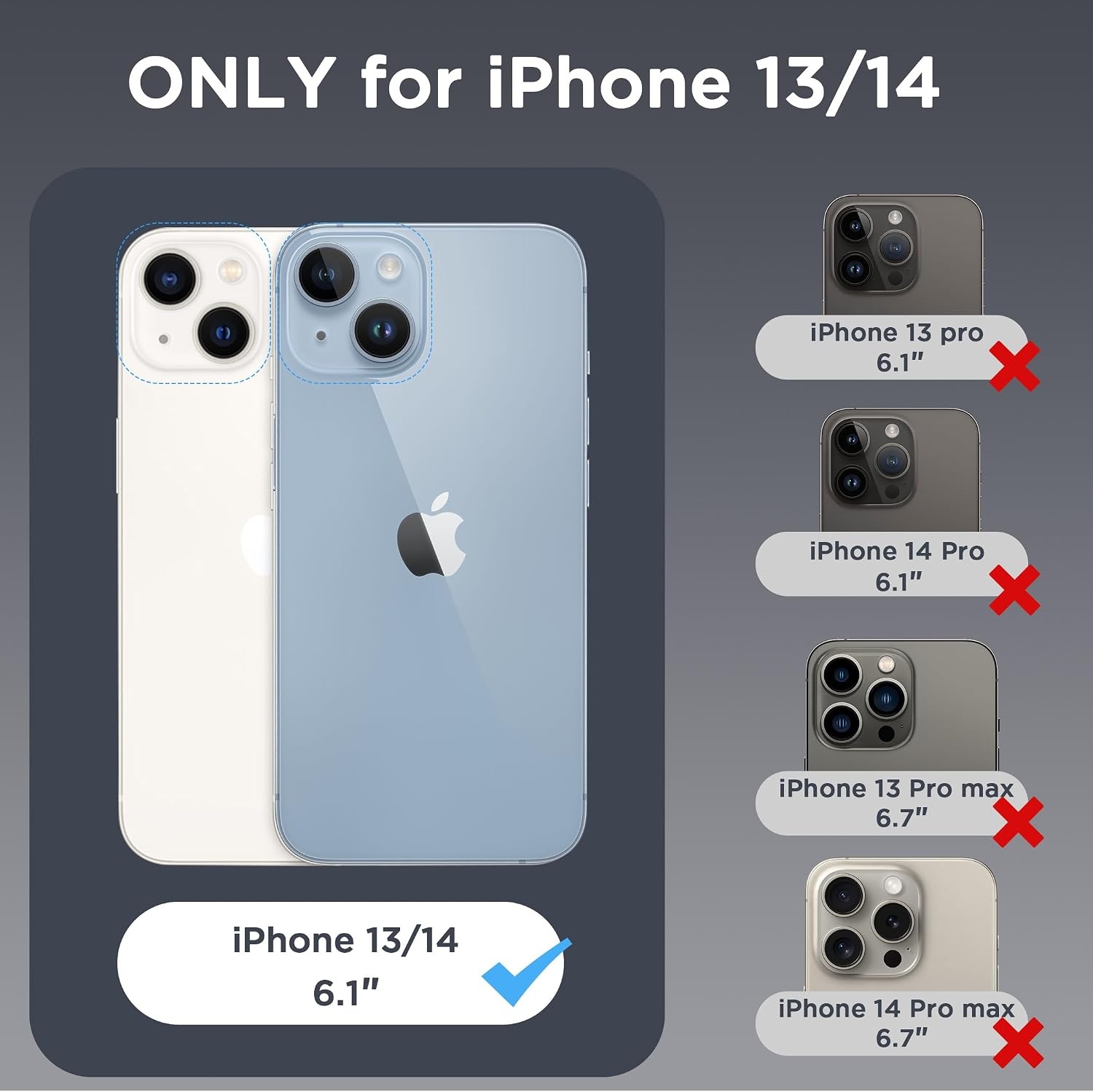 image:imageCACOE Magnetic Case for iPhone 15 61 inch ClearClear