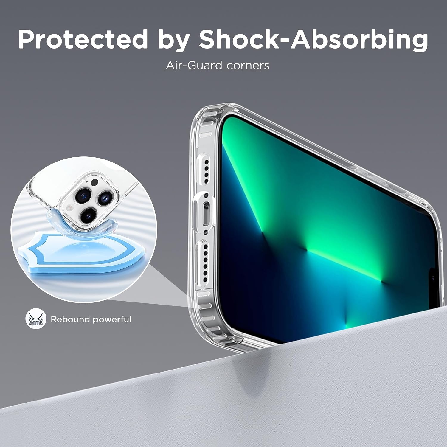 image:imageCACOE Magnetic Case for iPhone 15 61 inch ClearClear