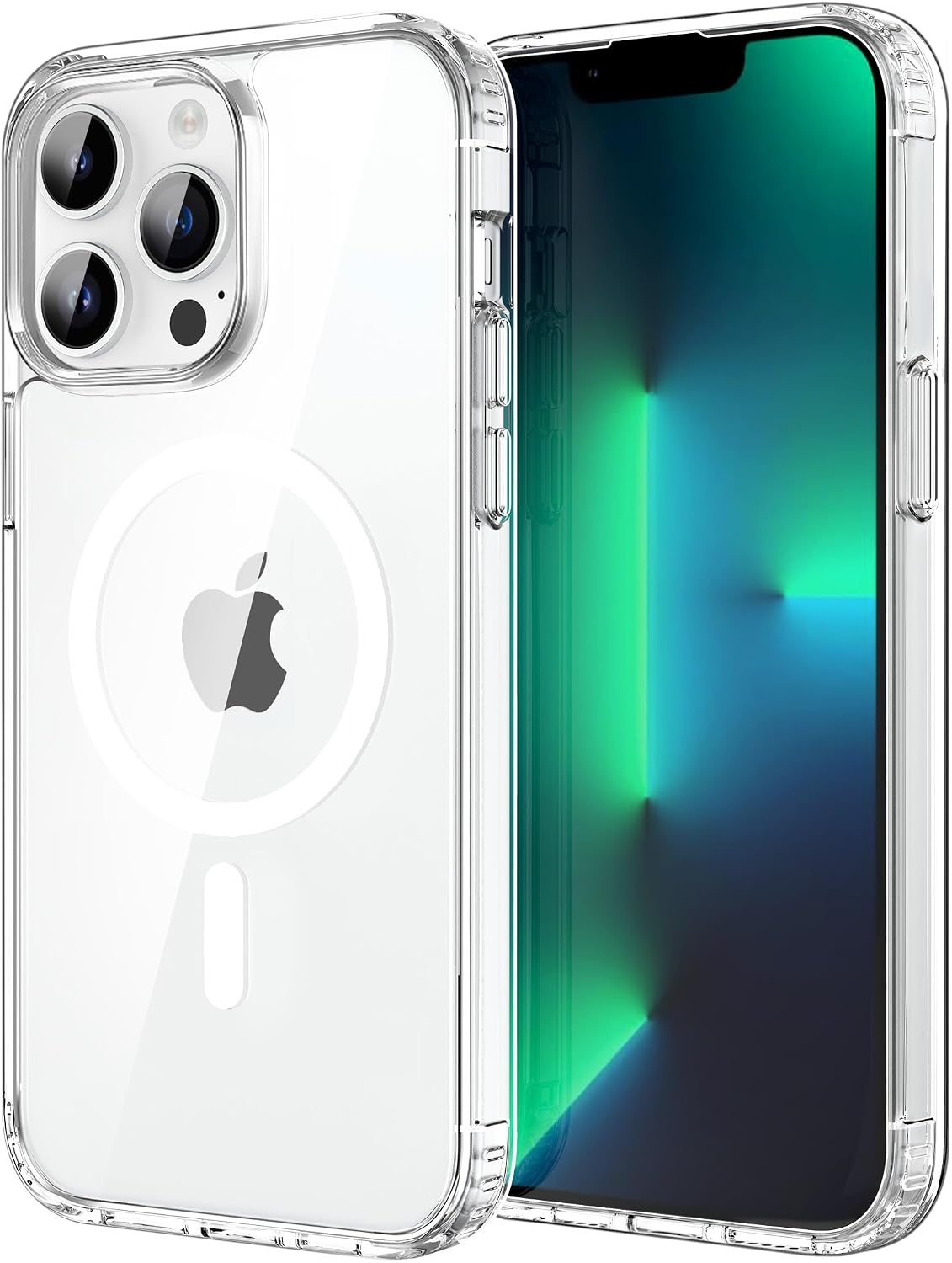 image:imageCACOE Magnetic Case for iPhone 15 61 inch ClearClear