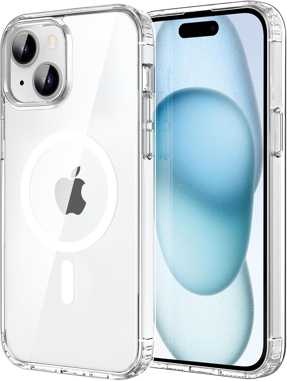 image:imageCACOE Magnetic Case for iPhone 15 61 inch ClearClear
