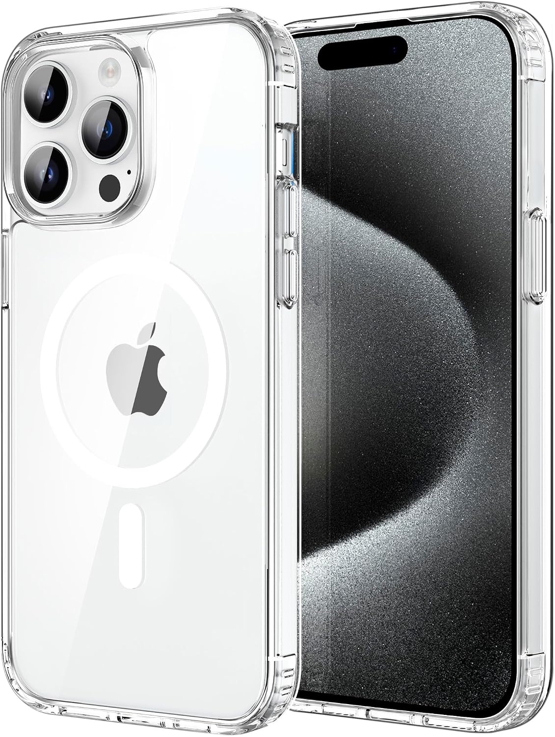 image:imageCACOE Magnetic Case for iPhone 15 61 inch ClearClear