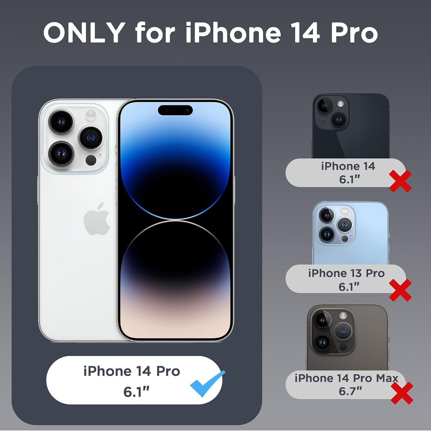 image:imageCACOE Magnetic Case for iPhone 15 61 inch ClearClear
