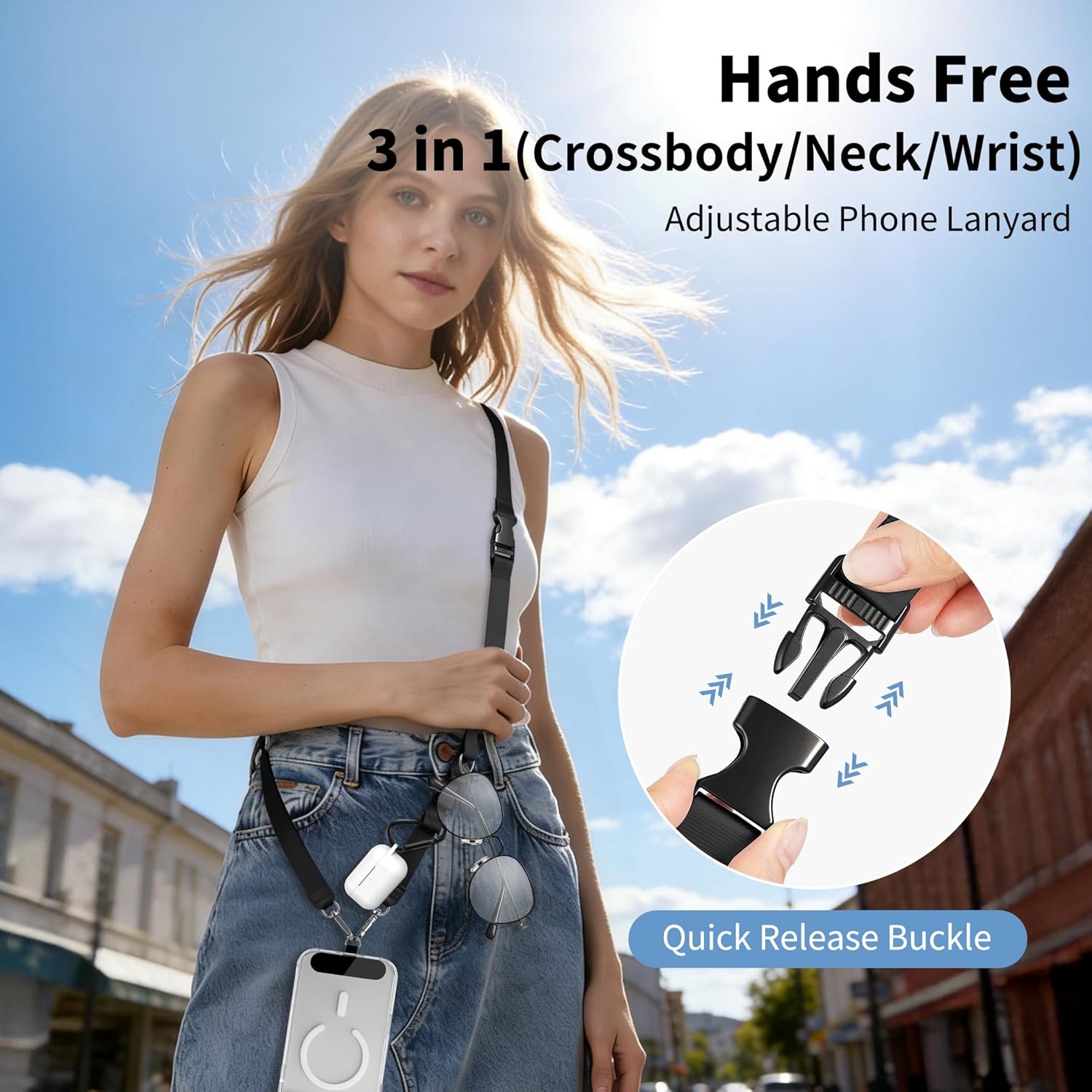 image:imageCACOE Multifunctional Cell Phone Lanyard