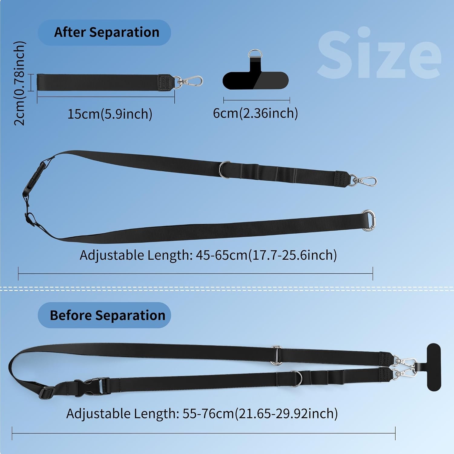 image:imageCACOE Multifunctional Cell Phone Lanyard