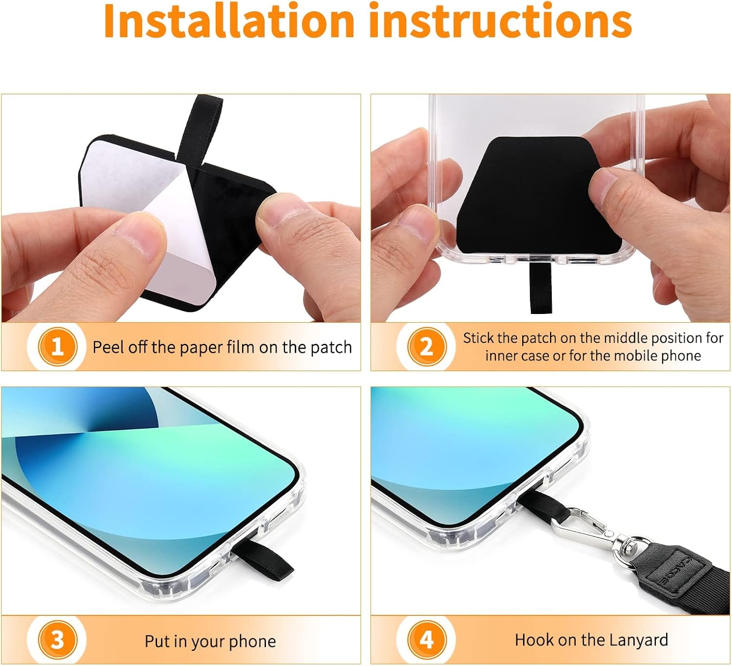 image:imageCACOE Phone Lanyard Magnetic Case for iPhone 15 Pro Max