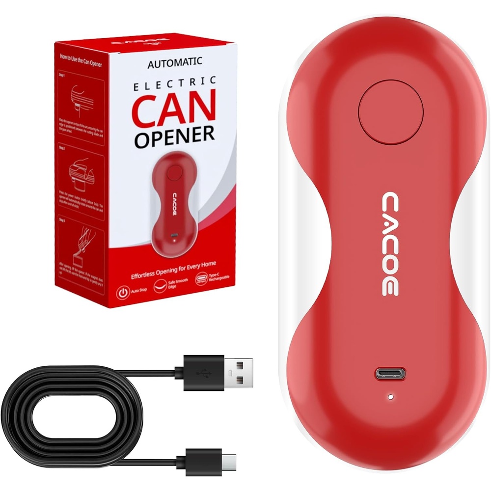 image:imageCACOE Automatic Smart Electric Can OpenerRed