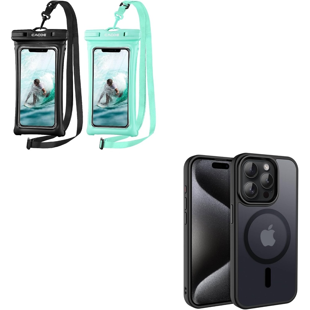 image:imageCACOE Phone Lanyard 2 Pack Magnetic Case for iPhone 15 Pro Max