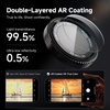 CACOE Camera Lens Protector for Samsung Galaxy Z Fold 8(Dark Black)