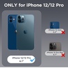CACOE Magnetic Case for iPhone 15 6.1 inch, Clear(Clear)