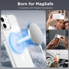 CACOE Magnetic Case for iPhone 15 6.1 inch, Clear(Clear)