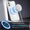 CACOE Magnetic Case for iPhone 15 6.1 inch, Clear(Clear)