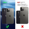CACOE Magnetic Case for iPhone 15 6.1 inch, Clear(Dark Purple)