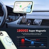 CACOE Magnetic Case for iPhone 15 6.1 inch, Clear(Light Green)