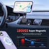 CACOE Magnetic Case for iPhone 15 6.1 inch, Clear(Light Purple)