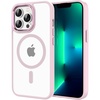 CACOE Magnetic Case for iPhone 15 6.1 inch, Clear(Light Pink)
