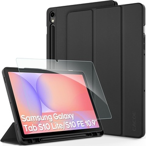 CACOE Case for Samsung Galaxy Tab S10 Lite / S10 FE / S9 FE 10.9″/ S9 11″(Black)