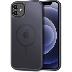 CACOE Magnetic Case for iPhone 15 6.1 inch, Clear(Dark Blue)