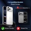 CACOE Metal Camera Lens Protector for iPhone 17 Pro Max(Shining Silver)