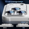 CACOE Metal Camera Lens Protector for iPhone 17 Pro Max(Shining Silver)