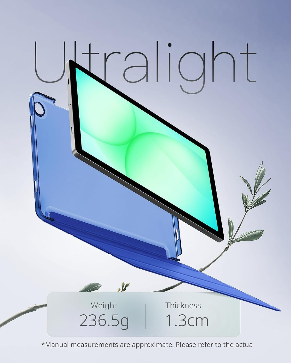 image:imageCACOE Case for Samsung Galaxy Tab A11 A9 Plus 11 with Screen ProtectorBlue