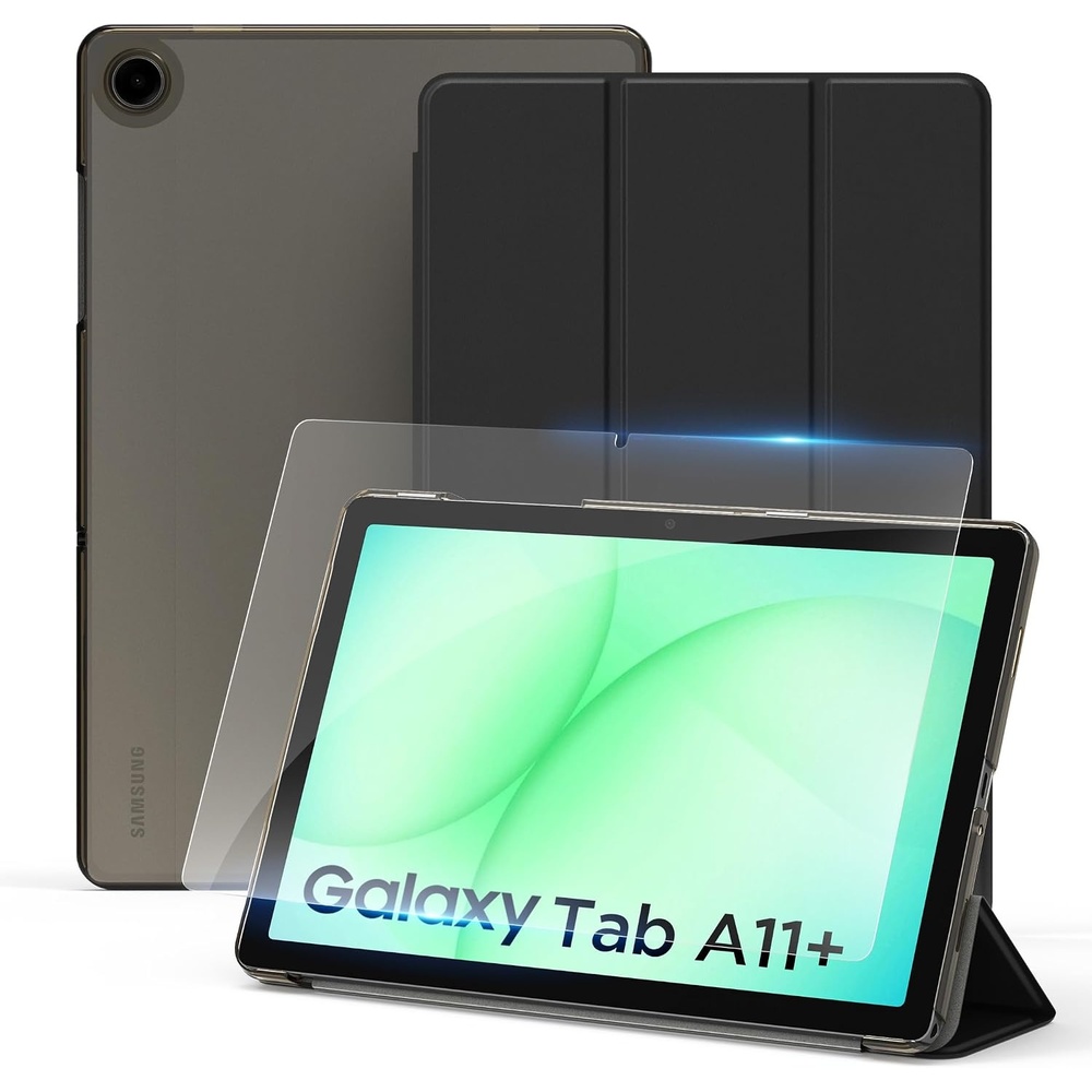 image:imageCACOE Case for Samsung Galaxy Tab A11 A9 Plus 11 with Screen ProtectorBlack