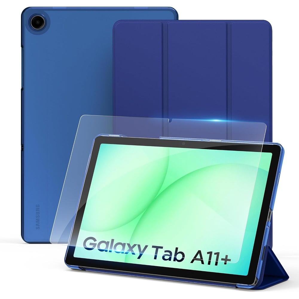 image:imageCACOE Case for Samsung Galaxy Tab A11 A9 Plus 11 with Screen ProtectorBlue
