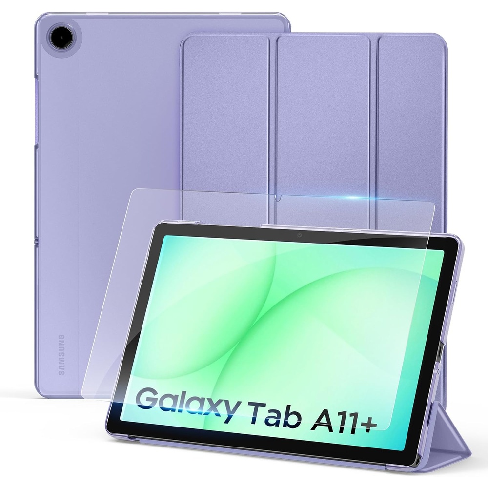image:imageCACOE Case for Samsung Galaxy Tab A11 A9 Plus 11 with Screen ProtectorViolet