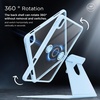CACOE 360 Case for iPad A16/10th Generation + Pencil Holder,Peacock Blue(Light Blue)