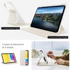 CACOE 360 Case for iPad A16/10th Generation + Pencil Holder,Peacock Blue(Starlight)