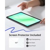 CACOE Case for Samsung Galaxy Tab A11+/ A9+ Plus 11″ with Screen Protector(Blue)
