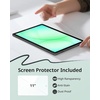CACOE Case for Samsung Galaxy Tab A11+/ A9+ Plus 11″ with Screen Protector(Dark Green)