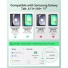 CACOE Case for Samsung Galaxy Tab A11+/ A9+ Plus 11″ with Screen Protector(Dark Green)