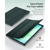 CACOE Case for Samsung Galaxy Tab A11+/ A9+ Plus 11″ with Screen Protector(Dark Green)
