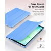 CACOE Case for Samsung Galaxy Tab A11+/ A9+ Plus 11″ with Screen Protector(Light Blue)