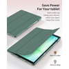 CACOE Case for Samsung Galaxy Tab A11+/ A9+ Plus 11″ with Screen Protector(Midnight Green)