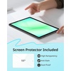 CACOE Case for Samsung Galaxy Tab A11+/ A9+ Plus 11″ with Screen Protector(Mint Blue)