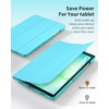 CACOE Case for Samsung Galaxy Tab A11+/ A9+ Plus 11″ with Screen Protector(Mint Blue)