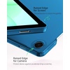 CACOE Case for Samsung Galaxy Tab A11+/ A9+ Plus 11″ with Screen Protector(Peacock Blue)