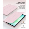 CACOE Case for Samsung Galaxy Tab A11+/ A9+ Plus 11″ with Screen Protector(Pink)