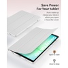 CACOE Case for Samsung Galaxy Tab A11+/ A9+ Plus 11″ with Screen Protector(Silver)