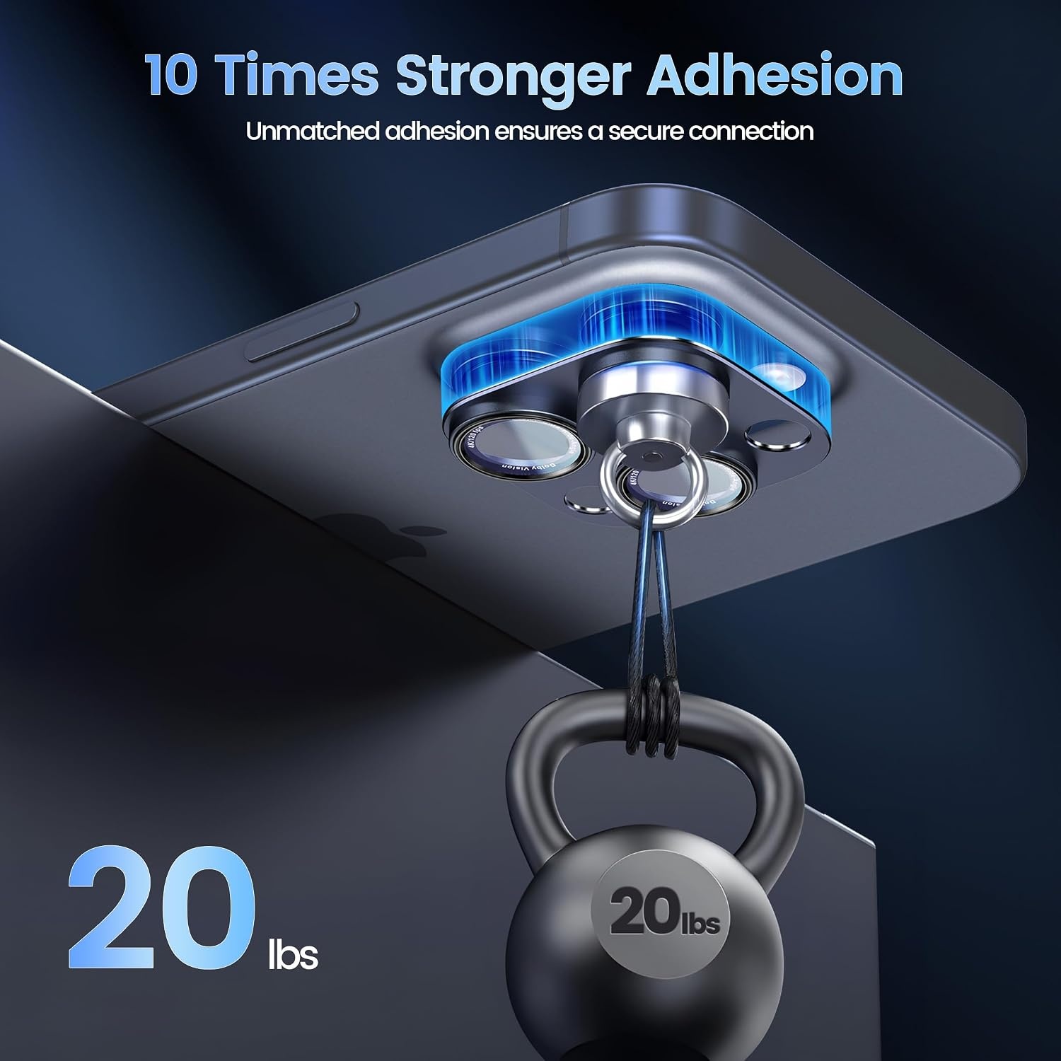 image:imageCACOE Metal Camera Lens Protector Cover for iPhone 18 Pro MaxBlue