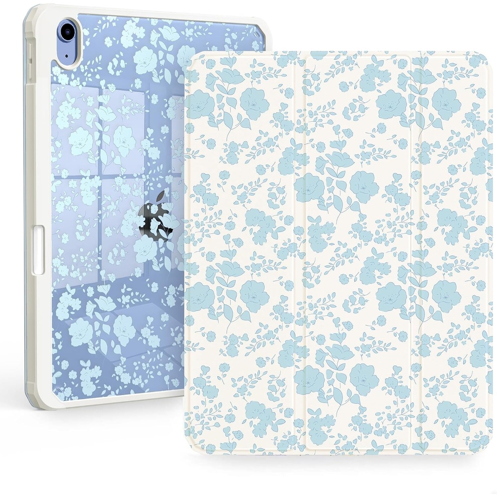 image:imageCACOE Cute Case for iPad A16 11th GeniPad 10th Gen Blue BowsBlue Floral